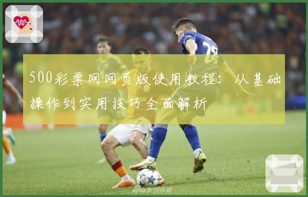 500彩票网网页版使用教程：从基础操作到实用技巧全面解析
